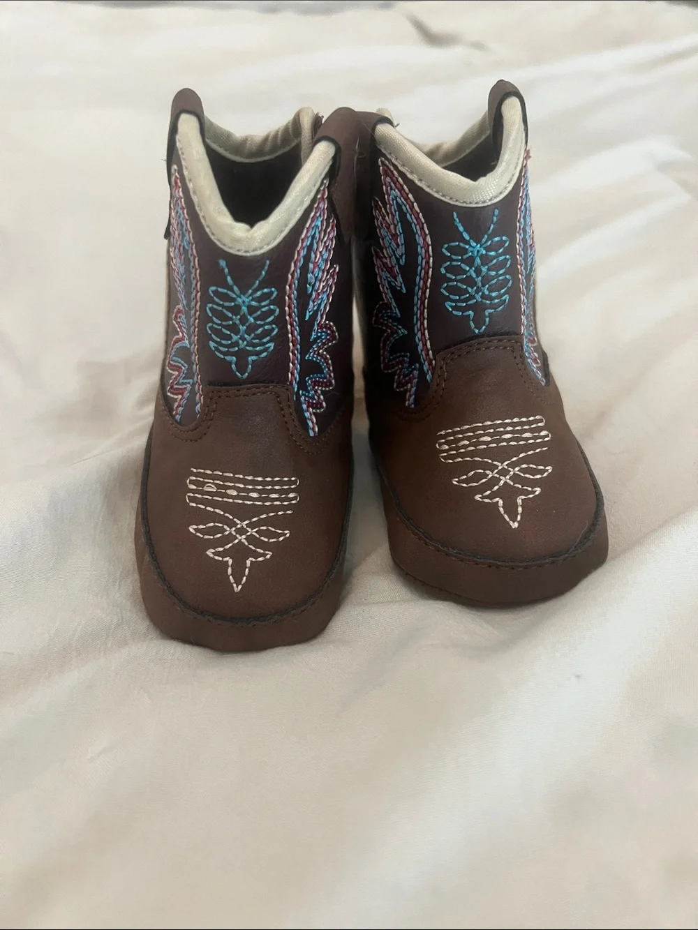 Baby Ariat Briar Embroidered Western Cowboy Cowgirl Boots / baby  booties shoes